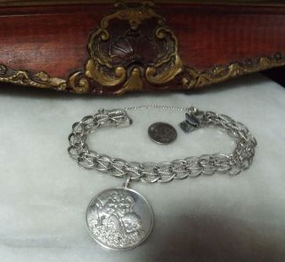 Vintage Sterling Silver Heavy Rare Mother 