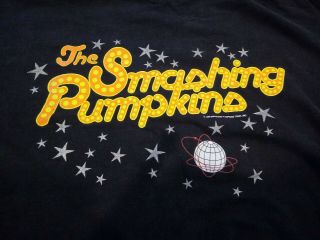 Smashing Pumpkins Shirt Vintage Tshirt 1996 Infinite Sadness Tour Black Size L