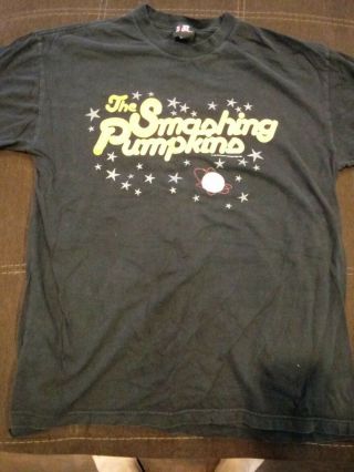Smashing Pumpkins Shirt Vintage tshirt 1996 Infinite Sadness Tour black size L 4