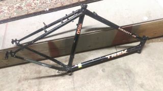 Vintage Trek 950 True Temper Lugged 20.  5 " Steel Mtb Frame 135mm Hardtail 90s Era