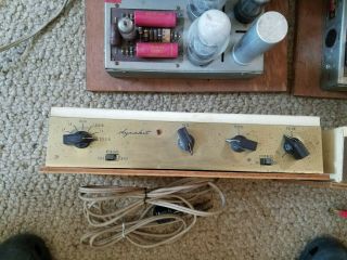 rare early dynakit twin tube power amplifiers and preamps with stereo control 7