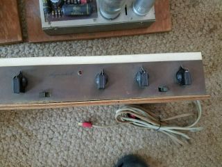 rare early dynakit twin tube power amplifiers and preamps with stereo control 8