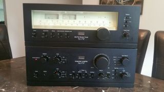Vintage Sansui Au - 717 Integrated Amplifier And Tu - 717 Am/fm Stereo Tuner Combo