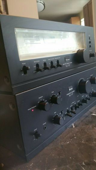 Vintage Sansui AU - 717 Integrated Amplifier and TU - 717 Am/Fm Stereo Tuner combo 2