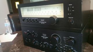 Vintage Sansui AU - 717 Integrated Amplifier and TU - 717 Am/Fm Stereo Tuner combo 3