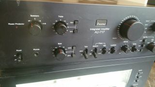 Vintage Sansui AU - 717 Integrated Amplifier and TU - 717 Am/Fm Stereo Tuner combo 9