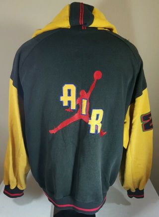 Vtg Nike Air Jordan Sweatshirt Jacket Men L Hoodie 90 