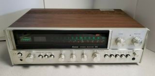 Sansui Vintage Stereo Receiver 881 Woodgrain & Silver