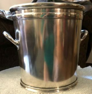 Reed & Barton Silver Soldered 2800 Ice Bucket.  Heavy.  No Lid