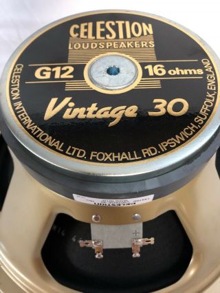 Celestion T4416b Vintage 30 Guitar Speaker 16 Ohm Uk