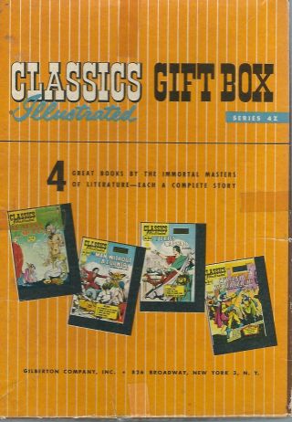 Classics Illustrated Gift Box Series 4z - Very Very Rare