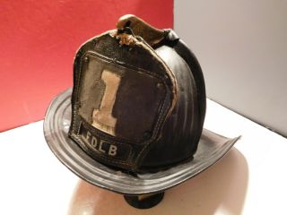 Vintage Cairns Aluminum Fire Helmet - Fdlb 1