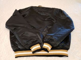 VTG NFL Orleans Saints Starter Jacket 90 ' s Throwback XL 6