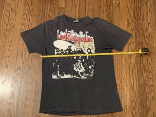 vtg LED ZEPPELIN t shirt tour guns n roses clash ac dc van halen metallica kiss 6