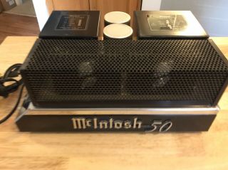 Vintage Mcintosh Mc50 Mono 50watt Amplifier
