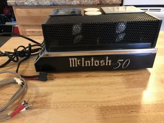 Vintage McIntosh MC50 Mono 50Watt Amplifier 6