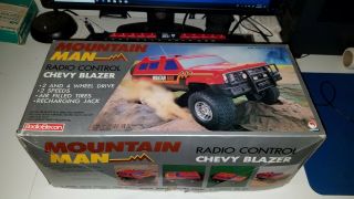 Vintage Shinsei Mountain Men Rc Chevy Blazer Complete Rare
