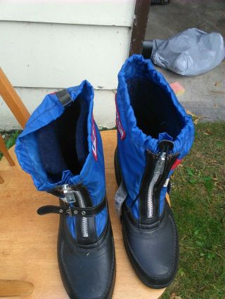 WOW vintage polaris snowmobile suit,  matching boots gloves,  WOW 5