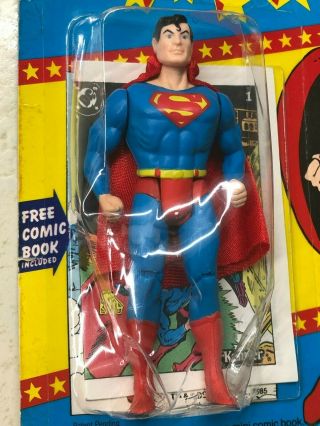 Kenner Rare Vintage Powers Superman 1985 w Mini Comic 5