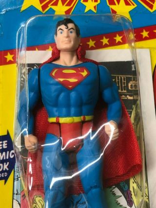 Kenner Rare Vintage Powers Superman 1985 w Mini Comic 6