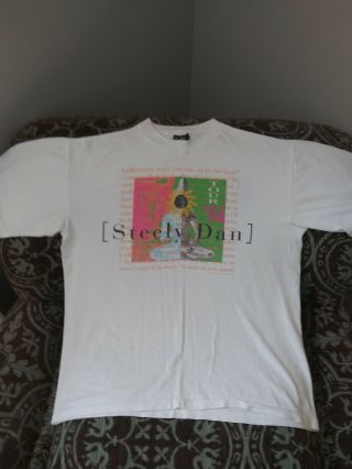 100 True Vintage 94 Steely Dan Tour T Shirt Size Xl 90s Giant Tag