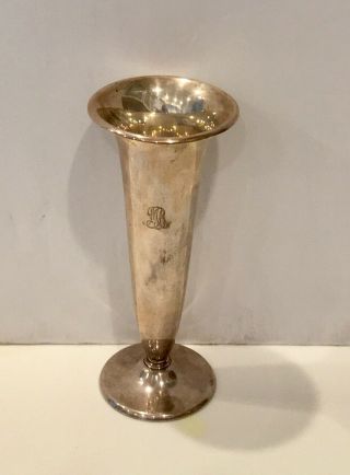 6” Tiffany Sterling Silver Vase