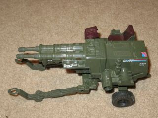 Vintage GI Joe HAL Heavy Laser Artillery Complete W/ Grand Slam & FC Hasbro 1982 2