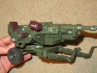 Vintage GI Joe HAL Heavy Laser Artillery Complete W/ Grand Slam & FC Hasbro 1982 8