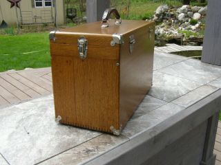 Vintage Gerstner Oak Machinist Chest Model O41C - Circa 1960 11