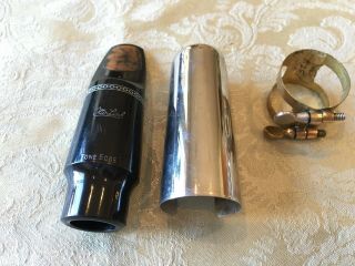 Vintage Otto Link Early Babbitt 8 Tone Edge Hard Rubber Tenor Sax Mouthpiece