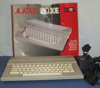 Vintage Atari 130xe Home Personal Computer System Bundle (130 Xe)