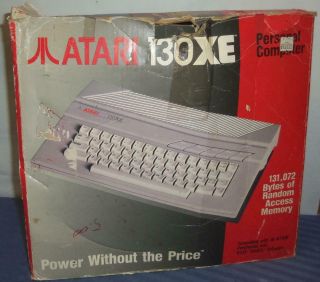 Vintage Atari 130XE HOME PERSONAL COMPUTER System Bundle (130 XE) 6