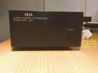 Rare Stax Ps - 3 Class A Riaa With Ecc - 1 Phono Stage (for Cp - Y,  Cp - X) Pod - X Ecp - 1
