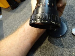 Vintage P.  Angenieux f/ 12 - 120mm 1:2.  2 Zoom Lens C - mount Type 10X12 B 8