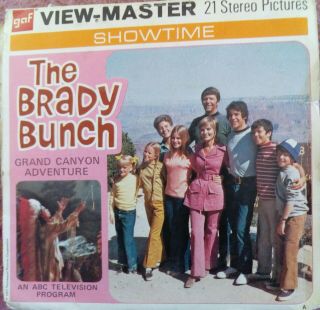 The Brady Bunch View - Master Reels 3pk In Packet With Book.