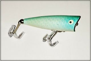 Special Heddon 335 Tiny Chugger Spook Lure Phosphorescent Blue Back Scale