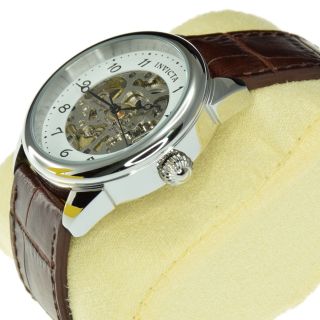 INVICTA Men ' s 17187 Specialty Analog Display Mechanical Hand Wind Brown Watch 3