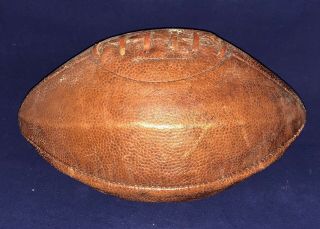 Antique 1920 ' s D&M Rugby Model Football Early Vintage Old Draper & Maynard 1910 3