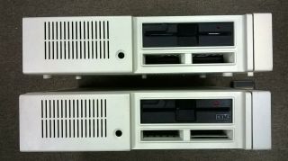 (2) Vintage Ibm Pc Jr 4860 Personal Computers -