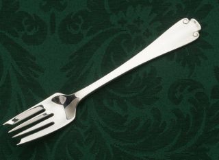 Flemish By Tiffany & Co.  Sterling Silver Individual Salad Fork 6.  75 "