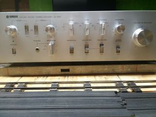 Vintage Rare Yamaha Ca - 1000 Natural Sound Stereo Amplifier