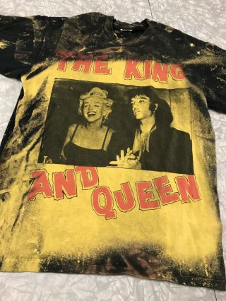 Vtg 80s 90s Mosquito Head Marilyn Monroe Elvis T Shirt Made In Usa Rare Large