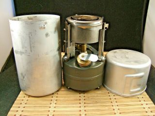 Near 1987 Compact Us Smp M 1950 Military Single Burner Gasoline Cook Stove