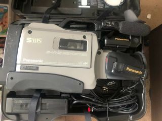 Vintage Panasonic AG - 456 UP PROLINE VHS Video Camera Recorder S - VHS Camcorder 2