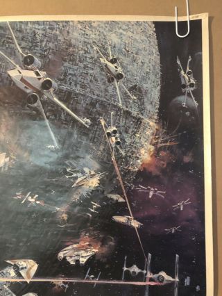 Star Wars Vintage Movie Poster Pin - up Galaxy Fight 1977 Fox Factors 7