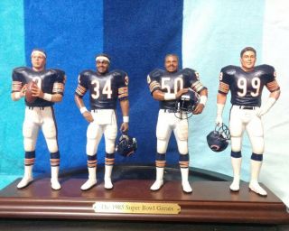 Danbury The 1985 Bowl Greats Nfl Chicago Bears Figure Figurine Rare