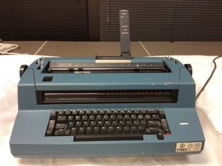 Vintage Ibm Correcting Selectric Iii Electric Typewriter,  - Blue,  8315s
