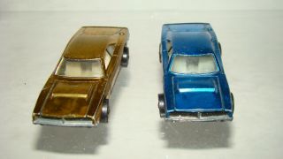 Hot Wheels Vintage Redline 4 - Custom Dodge Charger gold blue red magenta 3