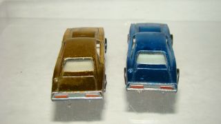 Hot Wheels Vintage Redline 4 - Custom Dodge Charger gold blue red magenta 5