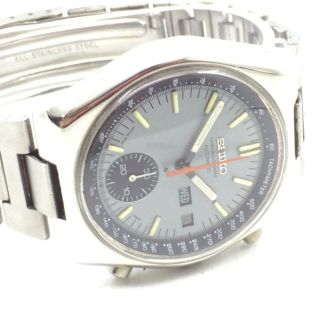 Vintage Seiko Chronograph 6139b Automatic Day Date 40mm Mens Wrist Watch A2315